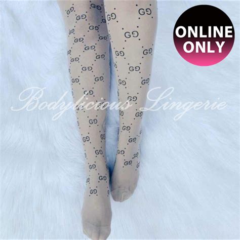 gucci stockings with holes|gucci stockings for cheap.